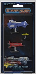 Starfinder RPG Miniatures: Pact Worlds Fleet Set #1